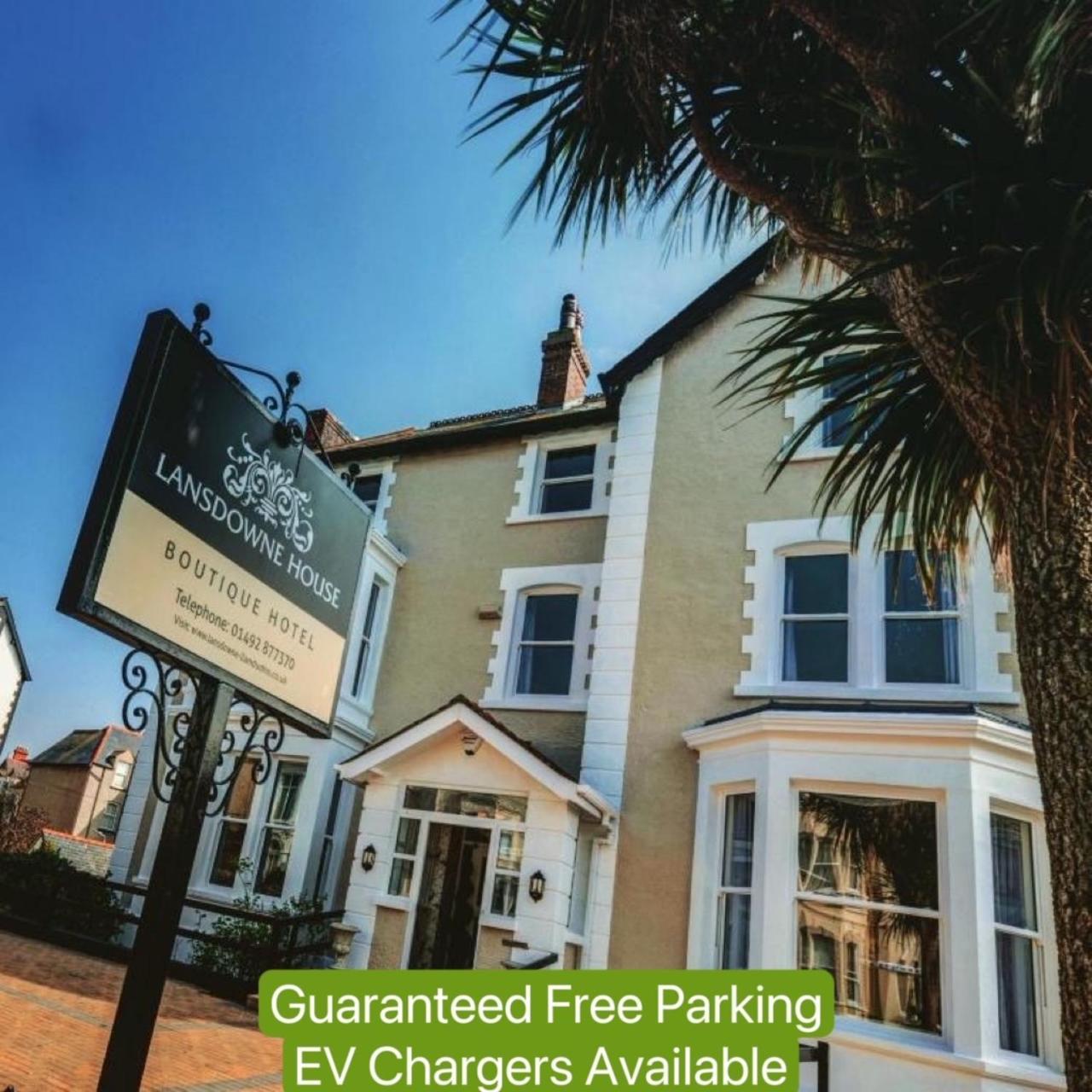 Hotel Lansdowne House With Private Car Park Llandudno Esterno foto